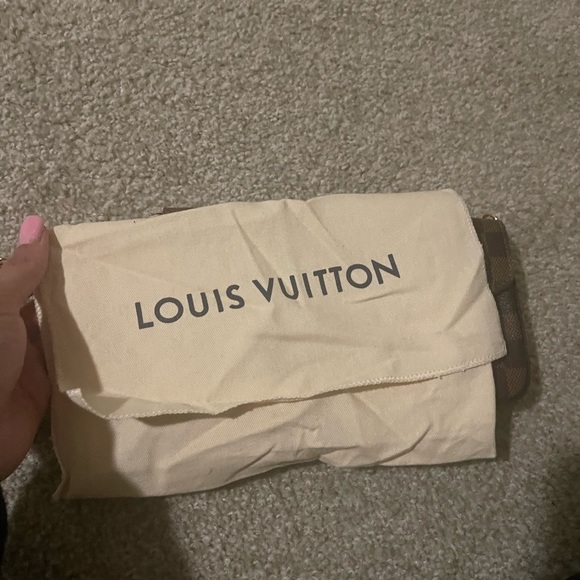 Brand New✨💯authentic✨Louis Vuitton Felicie Pochette ✨Damier Ebene❕👜 - Picture 11 of 15